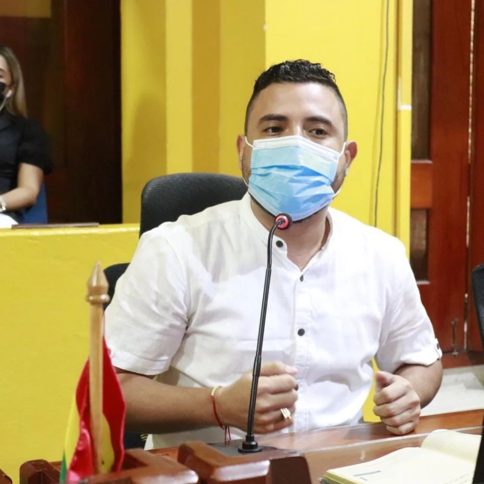 Concejal Sergio Mendoza