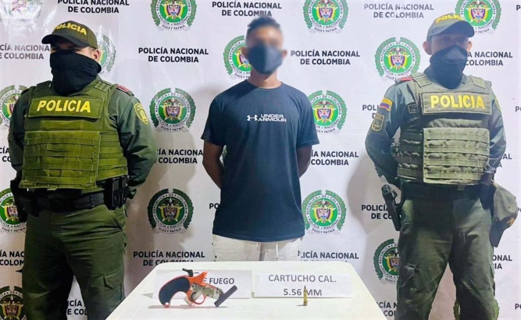 Captura alias el Flaco en Villanueva-Bolívar