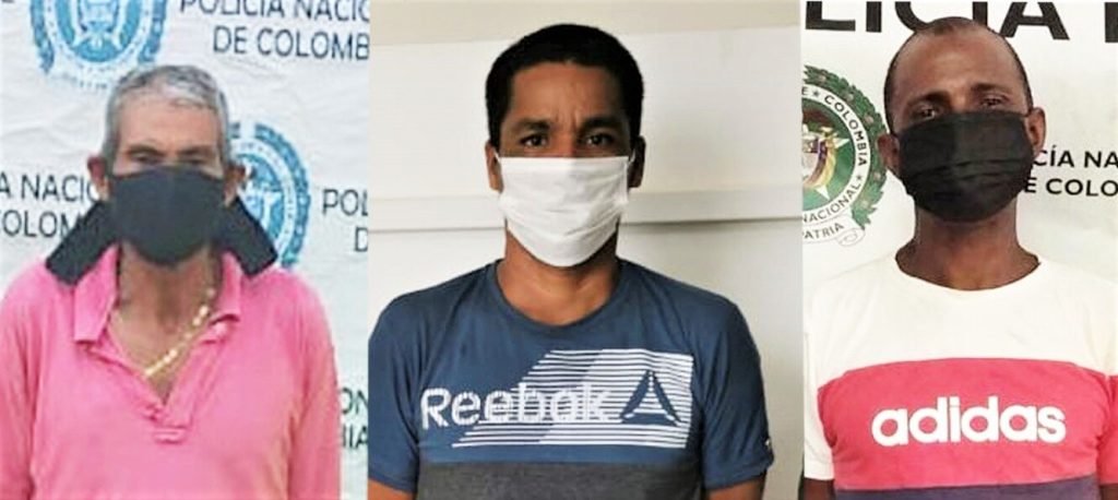 Tres presuntos violadores capturados en operativo contra agresores sexuales en Bolívar.