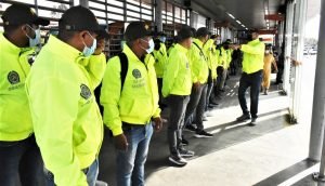 Cien-Policias-vigilaran-las-rutas-de-Transcaribe-para-garantizar-la-seguridad-de-los-usuarios