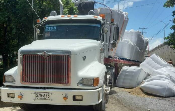 Camion-accidentado