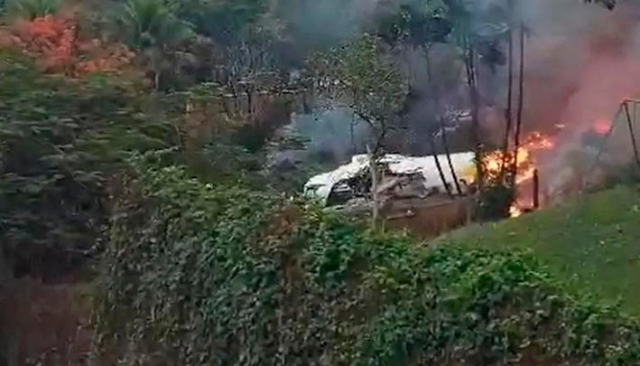 Brasil: Se estrelló avión con 58 pasajeros a bordo en Sao Paulo.