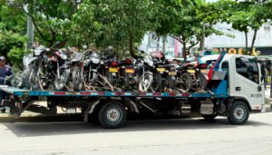 Más de 200 motos inmovilizadas en control de transito en La Esperanza y El Pozón. - Portal Digital Noticias